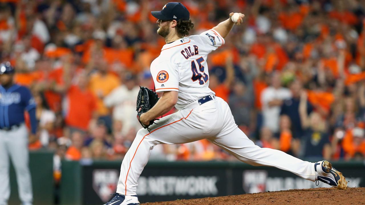 Gerrit Cole pitches Houston Astros to a showdown with NY Yankees