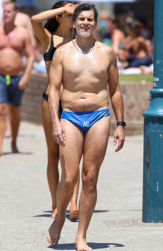 Other cools off at Bronte Beach. Picture: KHAPBM / BACKGRID