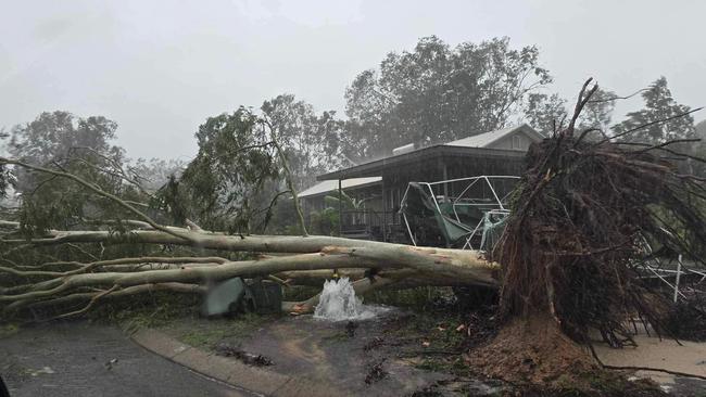 A Gemco employee said Groote Eylandt and the mine site had been "severely damaged" by tropical cyclone Megan.