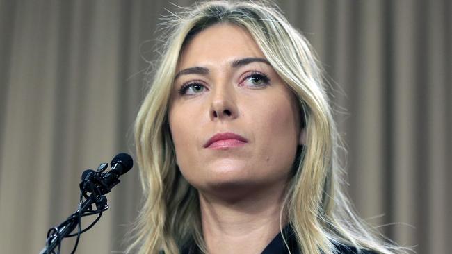Maria Sharapova makes her return from a drugs suspension this week.