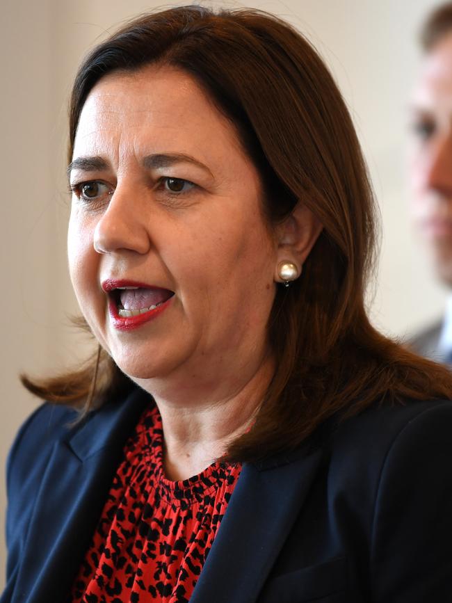 Queensland Premier Annastacia Palaszczuk. Picture: AAP