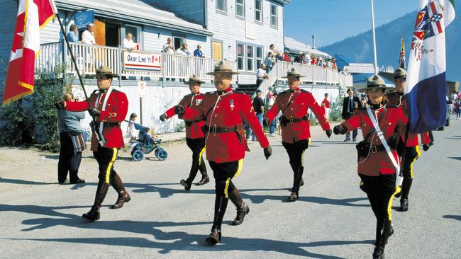 The Mounties, marching in Whitehorse, Yukon, Canada, are continuing their charge for Aussie farmland through PSP Investments.