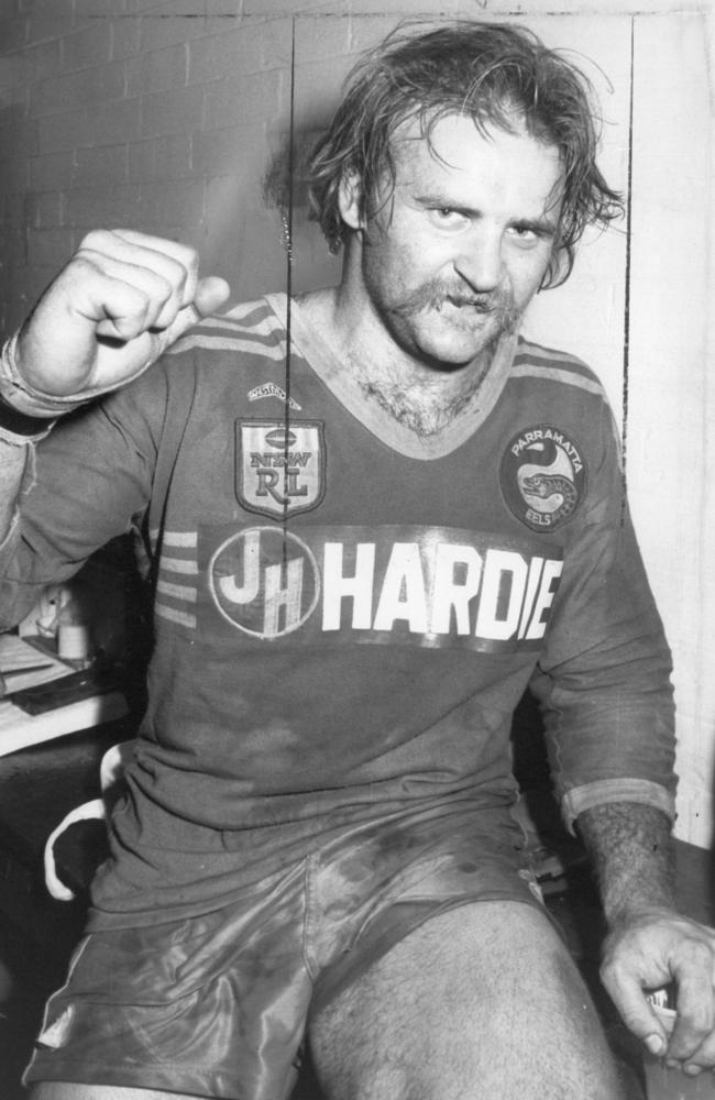 Eric Grothe won four premierships with Parramatta.