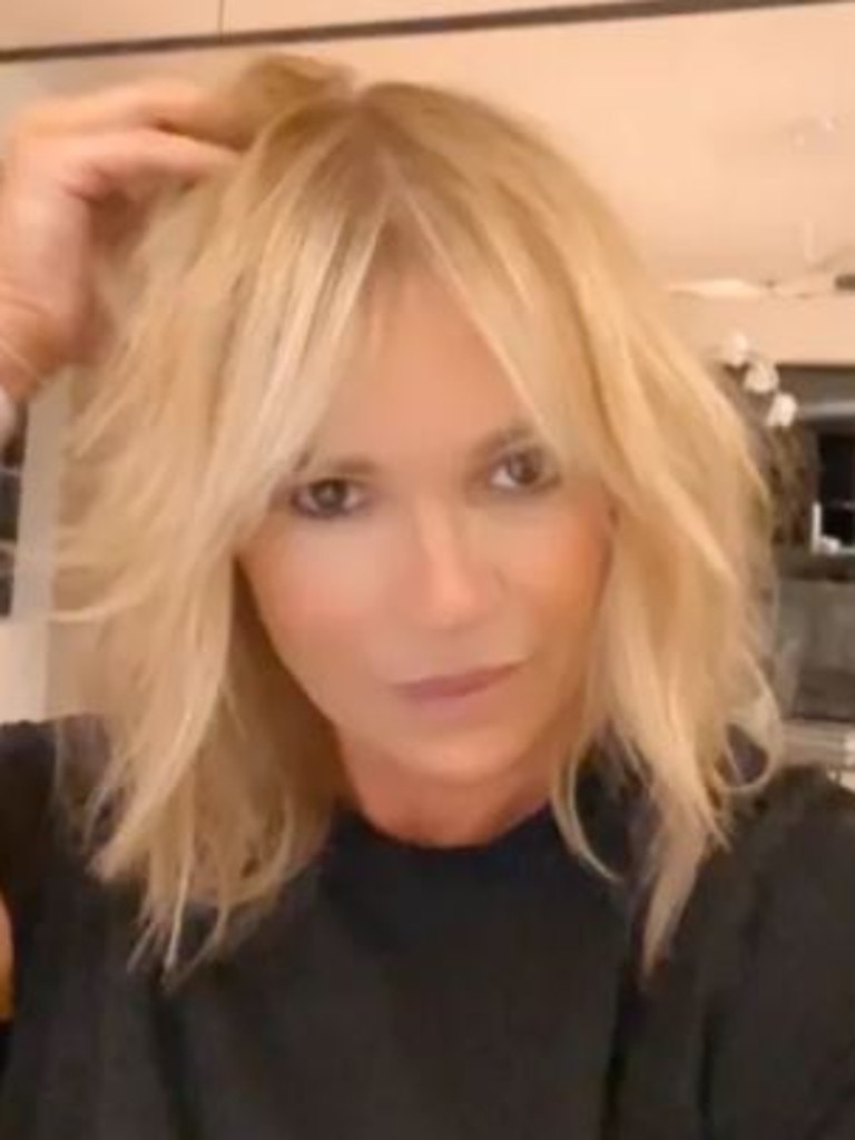 She posted the pictures from the salon chair. Picture: Instagram/Sonia Kruger