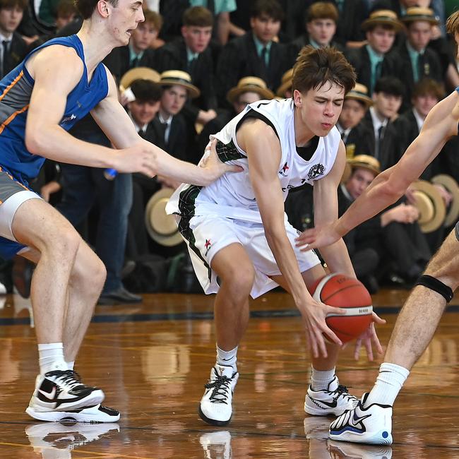 GPS basketball Churchie v BBC Saturday August 10, 2024. Picture, John Gass