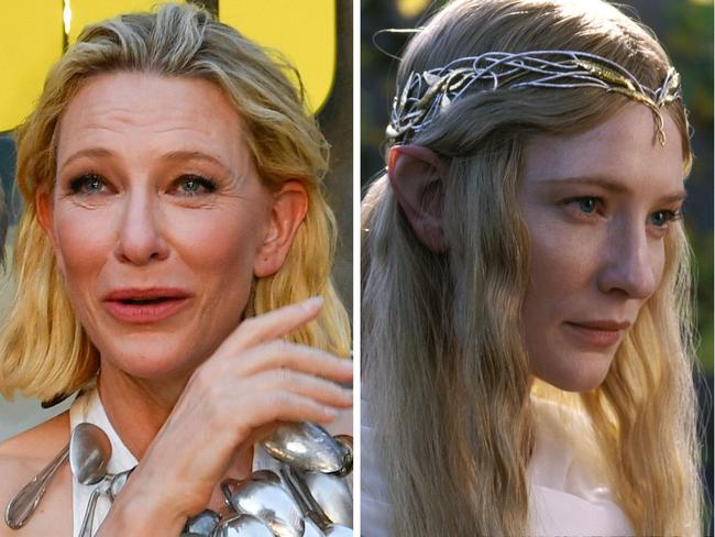 Cate Blanchett reveals shock salary for 2001's Lord of the Rings.