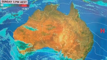 Most of the country will enjoy fine weather over the weekend. Picture: Sky Weather