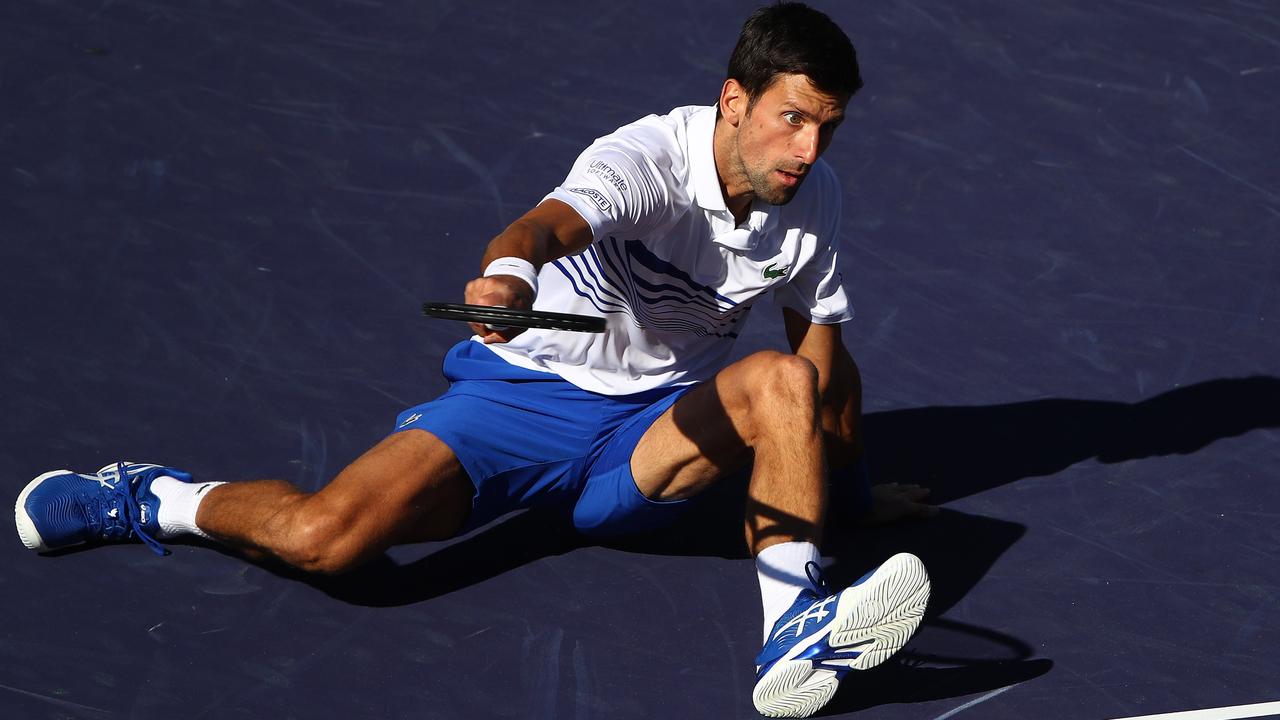 Novak Djokovic was stunned by Germany’s Philipp Kohlschreiber at Indian Wells.