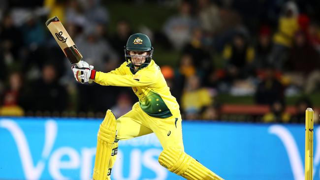 Rachael Haynes says Australia aren’t thinking about recent World Cup losses. (Photo by Mark Kolbe/Getty Images)