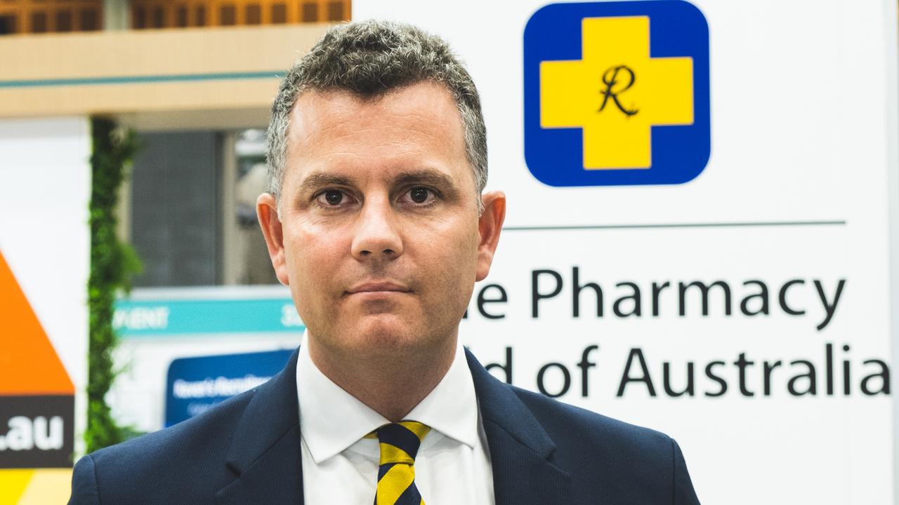 The National President of the Pharmacy Guild of Australia, Professor Trent Twomey. Picture: Allen Mechen.