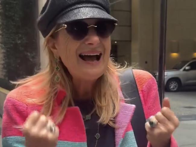 One of Australia’s richest women has been slammed online after posting a video giving Australians life advice.