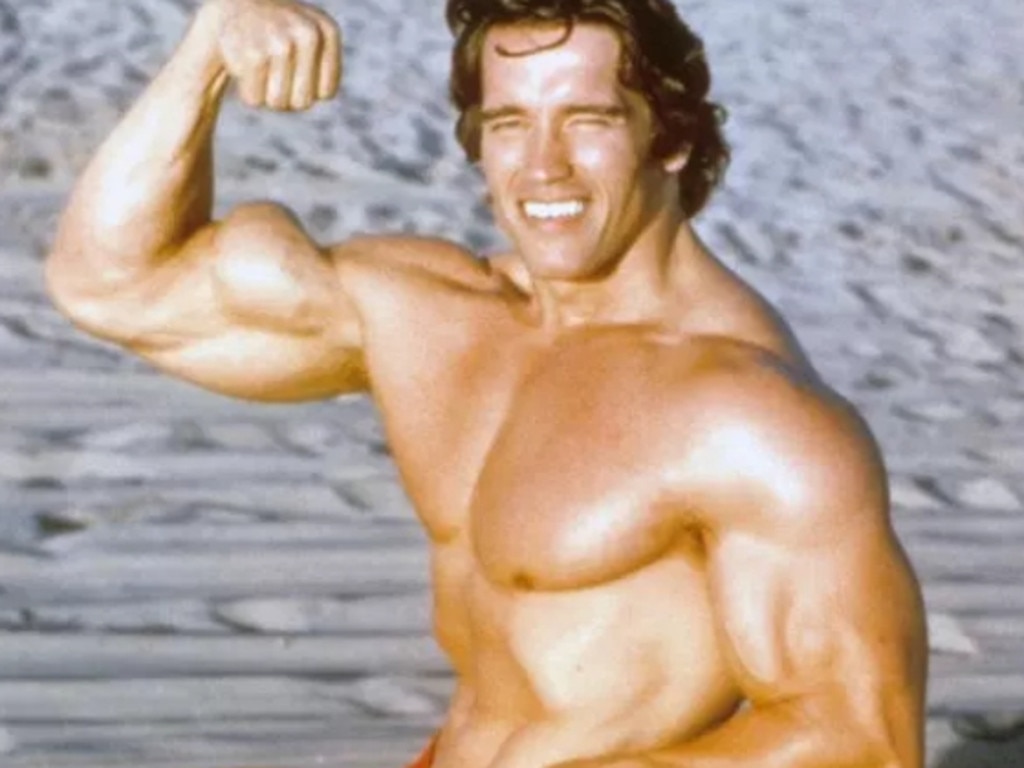 Arnold Schwarzenegger ... word is he has been denied membership to the Dad Bod club. Picture: Supplied