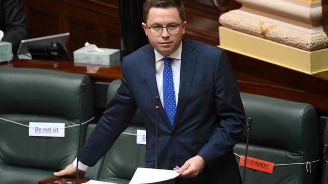 Anthony Carbines is set to be promoted into the Andrews government’s cabinet.