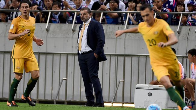 Ange Postecoglou was happy to take responsibility for the defeat.