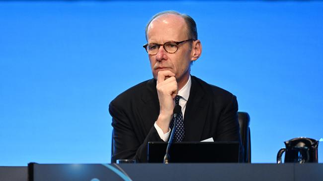 It’s likely key investors are providing ANZ their thoughts on the future tenure of CEO Shayne Elliott and institutional boss Mark Whelan. Picture: Dan Peled / NCA NewsWire