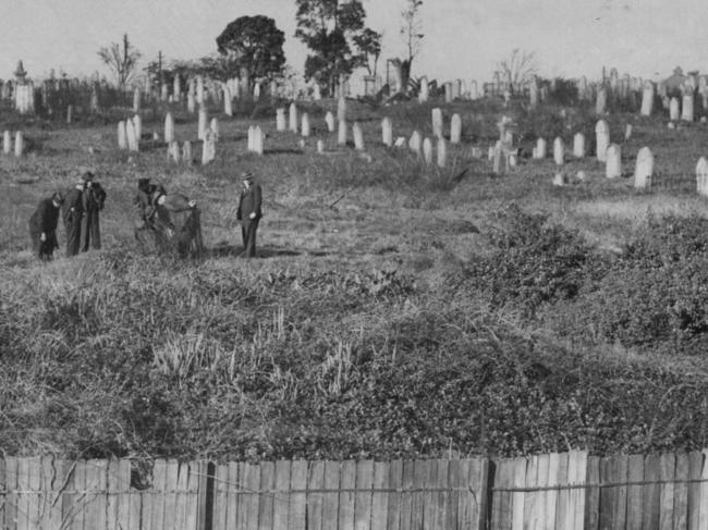 A view of the cemetery where Joan’s body was found.