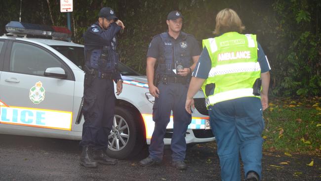 Emergency services resume the search for a man missing at Josephine Falls. PICTURE: GRACE MASON