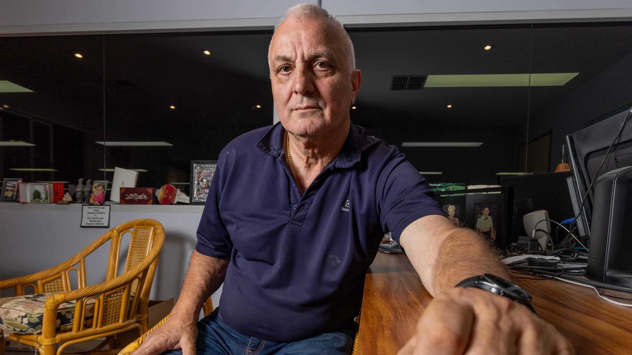 Owner of Electrical Discounters Tom Antonio at Whyalla Town Centre. Picture: Ben Clark