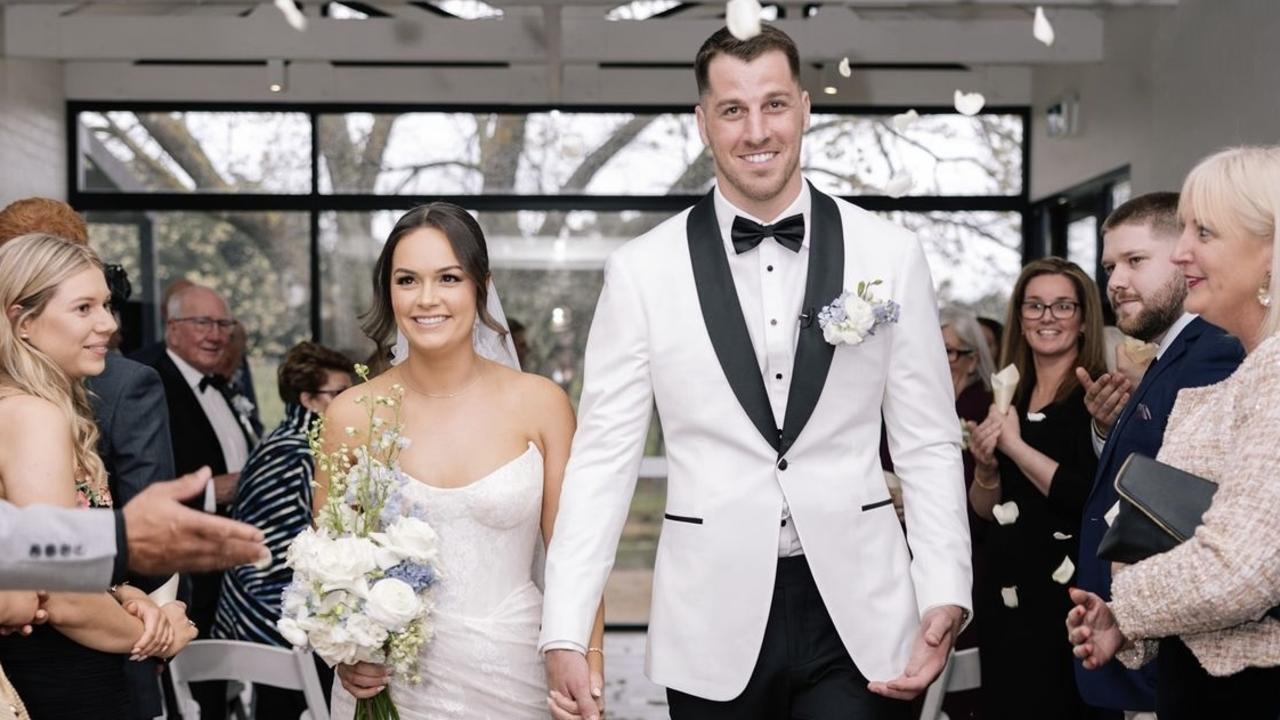 North ruckman ties knot as footy wedding season kicks off