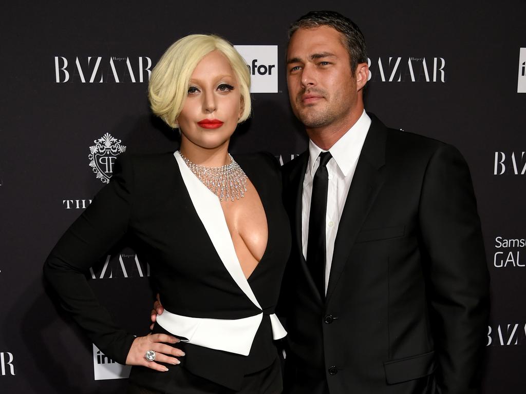 Lady Gaga and ex Taylor Kinney in 2014. Picture: Getty