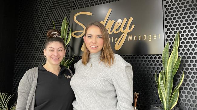 Sydney Property Manager property officer Amanda Gafa and co-owner Catherine Saliba.