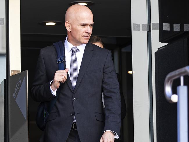 Director of prisons Ian Thomas at the inquest into the death of Voula Delios.