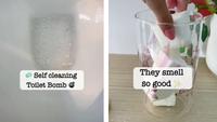 CleanTok shares a DIY self-cleaning toilet bomb