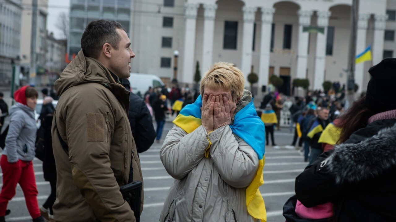 Ukrainians In Tears After Being Liberated From Russian Control | The ...