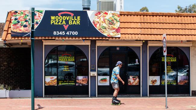 The Woodville Pizza Bar on day two of the South Australian COVID-19 six day lockdown. Picture Matt Turner.