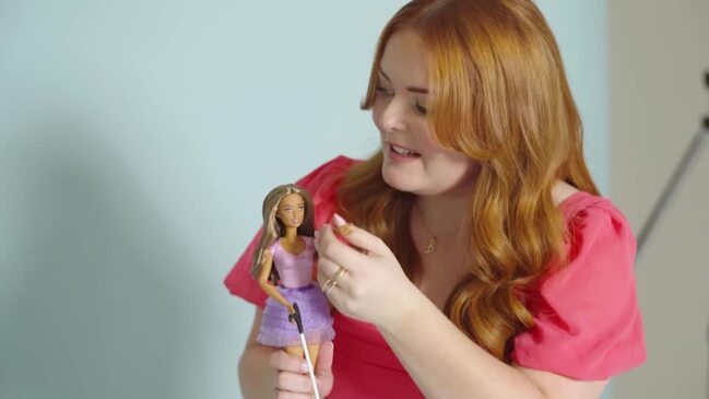 Mattel debuts its first-ever blind Barbie