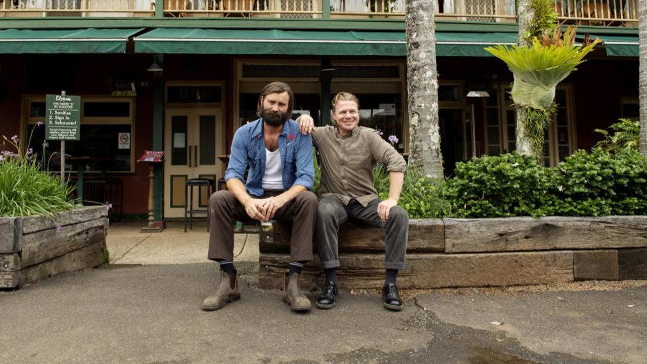 The Eltham Hotel managers Matt Rabbidge and Luke Sullivan. Picture: Supplied/The Eltham Hotel