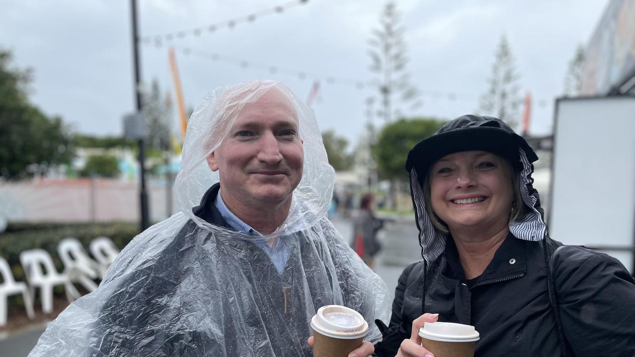 Brendan, left, and Majella Lennox, right. Picture: Asa Andersen.