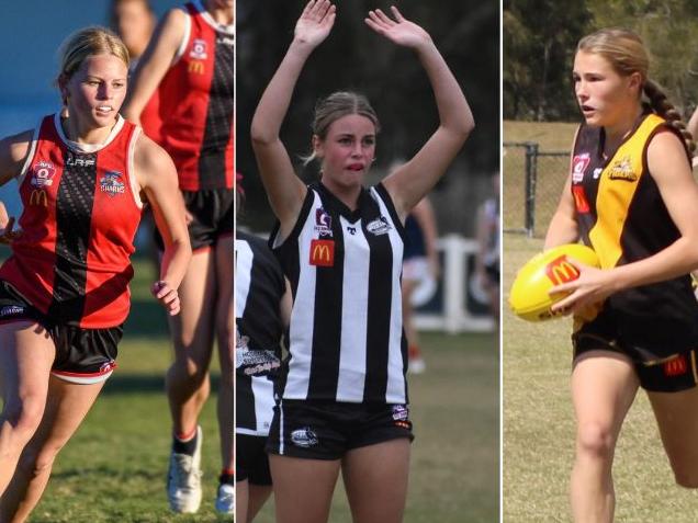 Future AFLW players in Queensland.