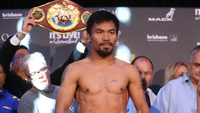 Pacquiao V Horn Brisbane Suncorp Stadium Boxers Weigh In Au — Australias Leading 2799