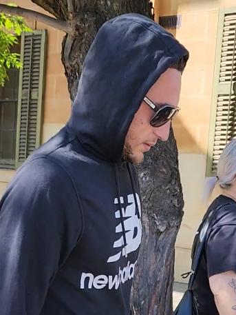 Jake McGee, 19 of Elizabeth Vale, leaves court after first hearing in wake of horror crash that hurt 5 people including himself . Picture: Leah Smith