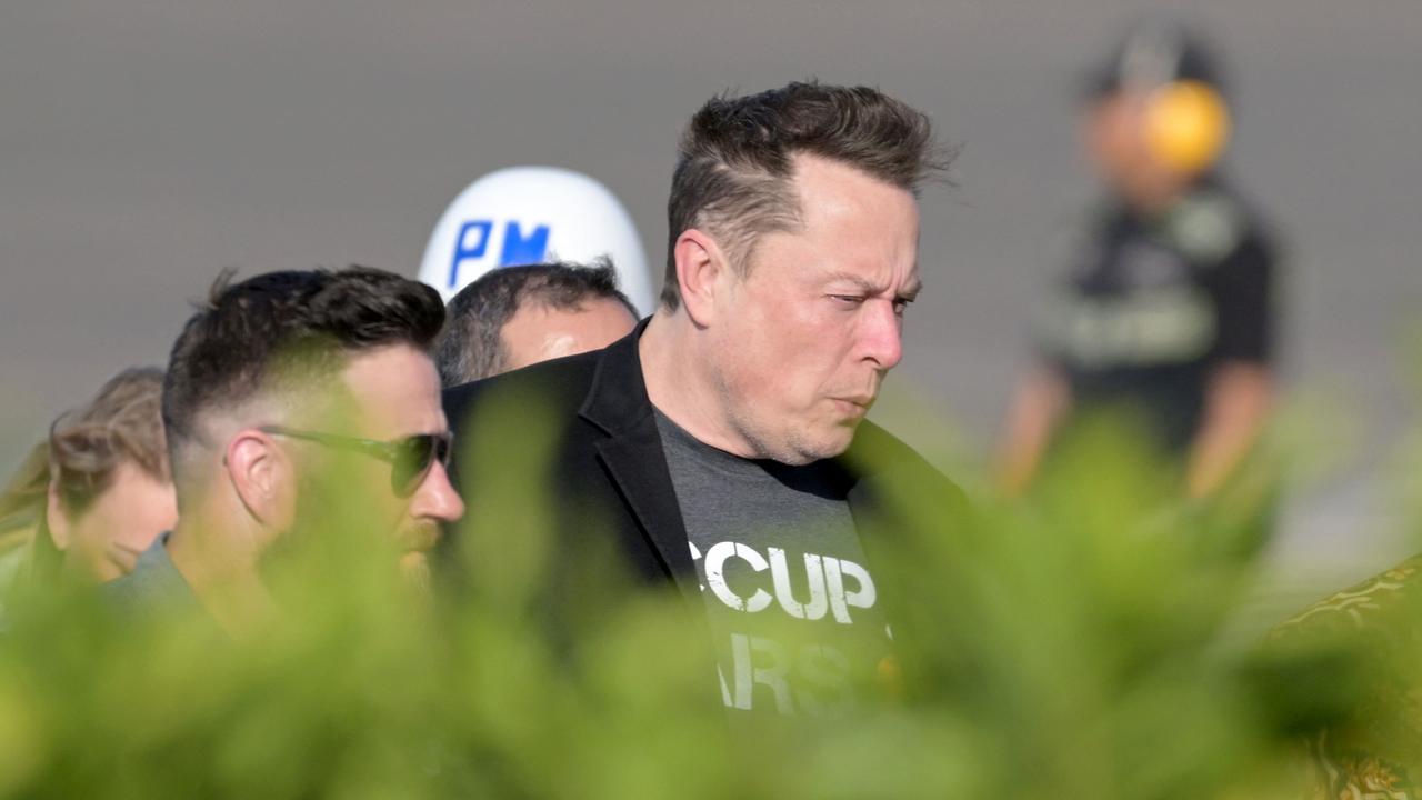 Tech billionaire Elon Musk arrives at Ngurah Rai International airport in Denpasar on Indonesia's Bali island on May 19, 2024. Picture: Sonny Tumbelaka / AFP