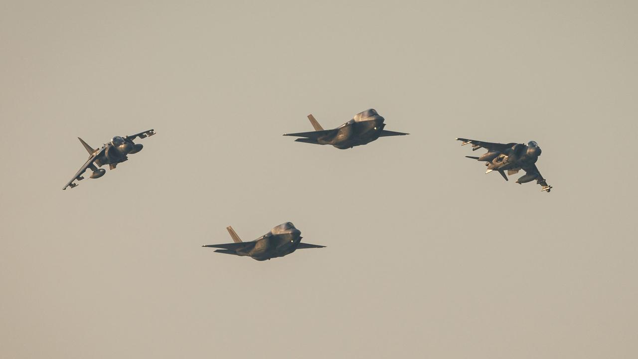All Pitch Black flying operations have been grounded for the remainder of Wednesday, Picture: SGT David Gibbs / Australian Defence Force / AFP