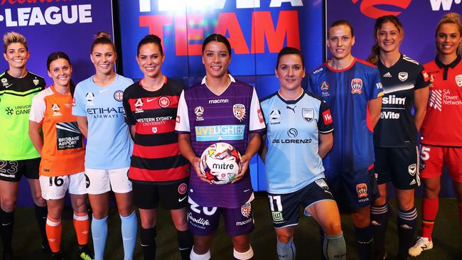 The W-League season launched on Monday ahead of Friday’s opening game. Picture. Phil Hillyard