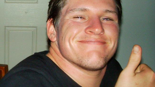 Dean Hofstee at his 19th birthday celebrations in 2008, before he was killed in a hit-run.