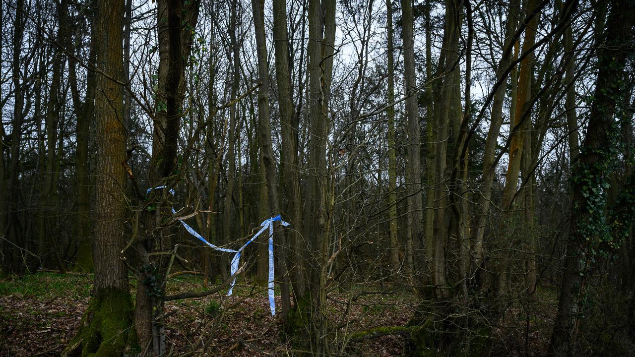 Police confirmed that human remains were found in woodland nearby. Picture: Leon Neal/Getty Images