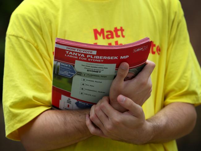 The Liberals must better understand how the preference system is being used by their opponents on the left and counter it. Picture: Lisa Maree Williams/Getty Images
