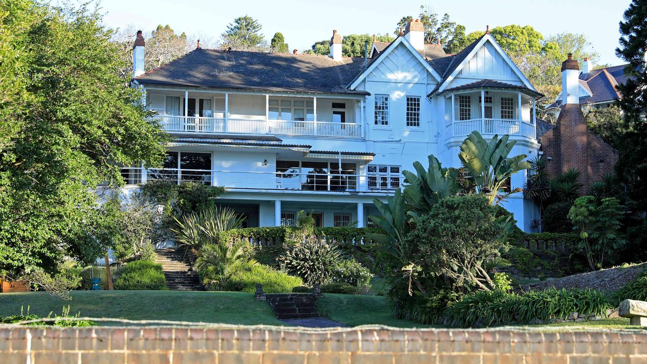 The Point Piper mansion Elaine. Picture: Damian Shaw