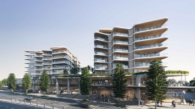 The council amended its planning framework in 2015 to increase apartment development and there was a spike in applications but since 2020 there was a downtown in approvals. Picture: PBD Architects