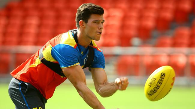 Gold Coast wants a satisfactory offer for Jaeger O’Meara. Picture: David Clark