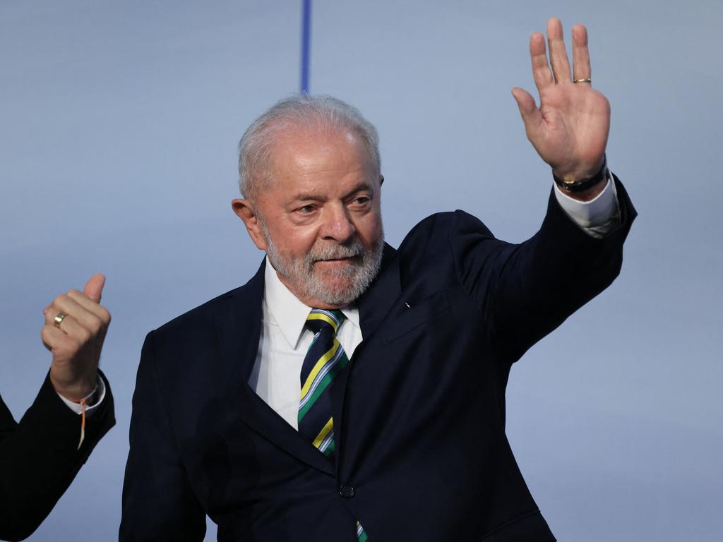 President-elect Luiz Inacio Lula da Silva at the COP27 climate conference. Picture: Ahmad Gharabli/AFP