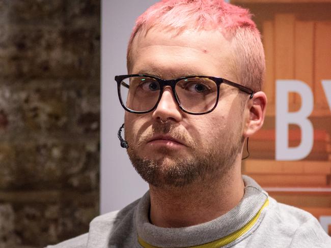 Cambridge Analytica whistleblower Christopher Wylie attends an event in London, England. Picture: Jack Taylor/Getty Images