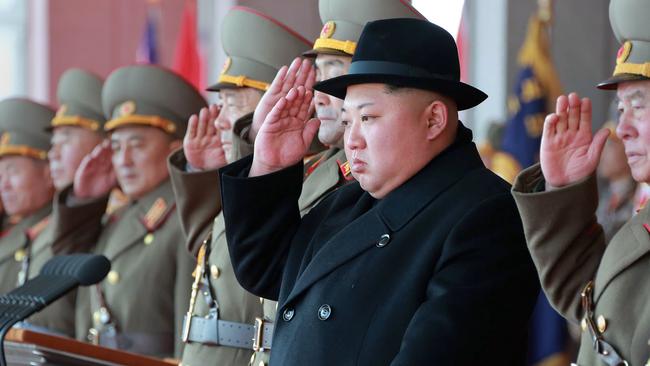 Kim Jong-un was educated overseas but hasn’t been out of North Korea since taking over the leadership in 2011. Picture: AFP/KCNA