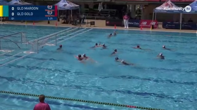 Replay: Water Polo - National Championships- Semi Finals- QLD Maroons V QLD Gold (Women- 15 and Under)