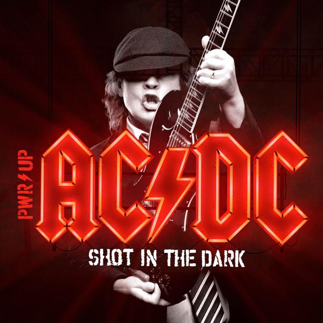 Angus Young on Shot In The Dark cover. Picture: Supplied.