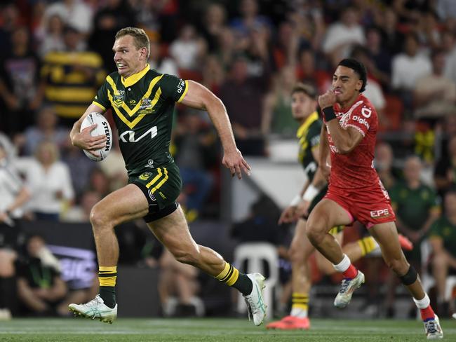 Australia will take on Tonga in the final of the Pacific Championship.